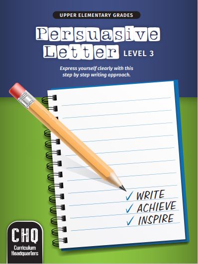 Persuasive Letter Level 3 Student Workbook